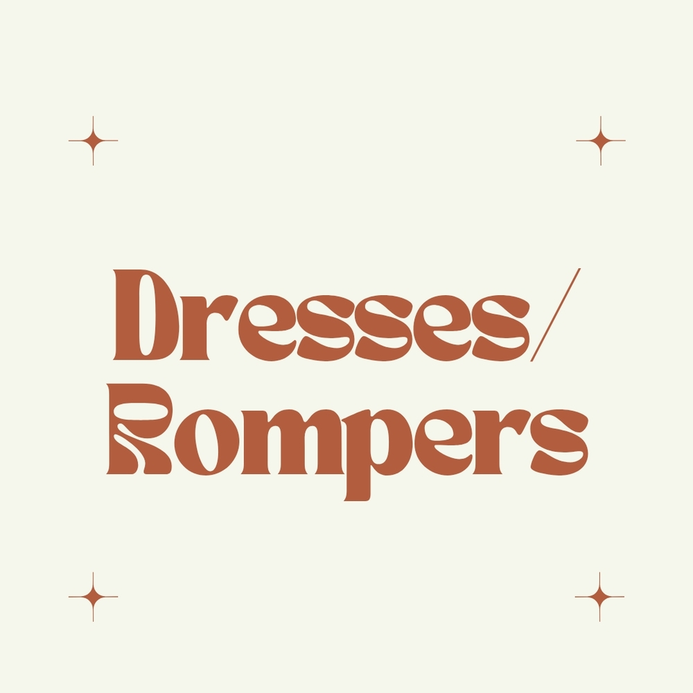 Dresses/Rompers